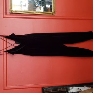 EXPRESS velvet jumpsuit